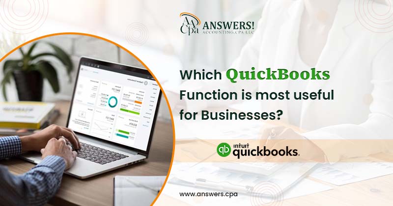 which quickbooks function is most useful